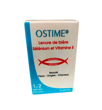 Ostime Levure de Biere Selenium & Vitamine E 30 Gelules