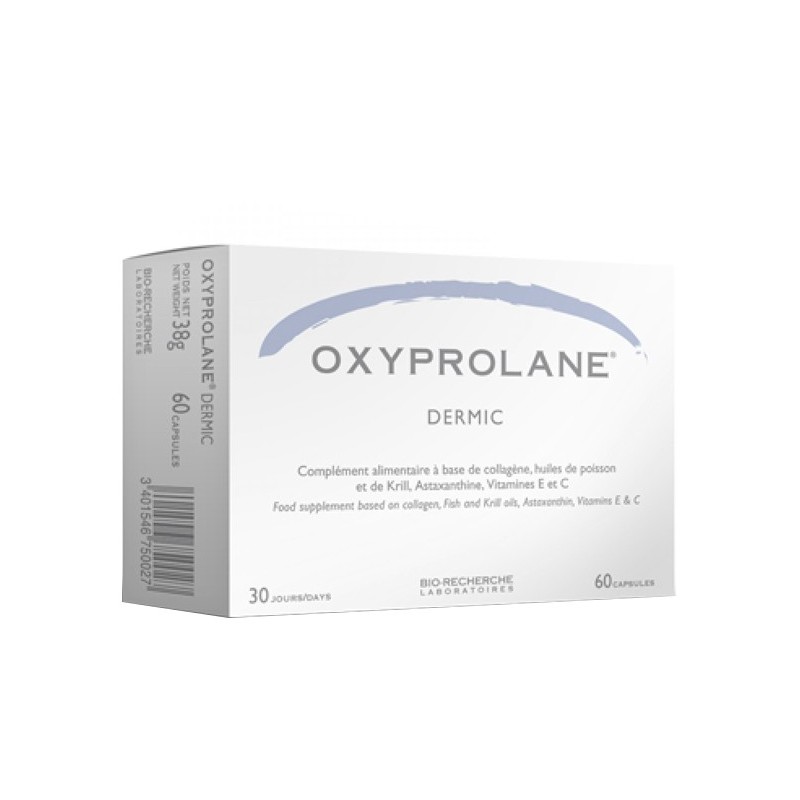 Oxyprolane Dermic – 60 Capsules