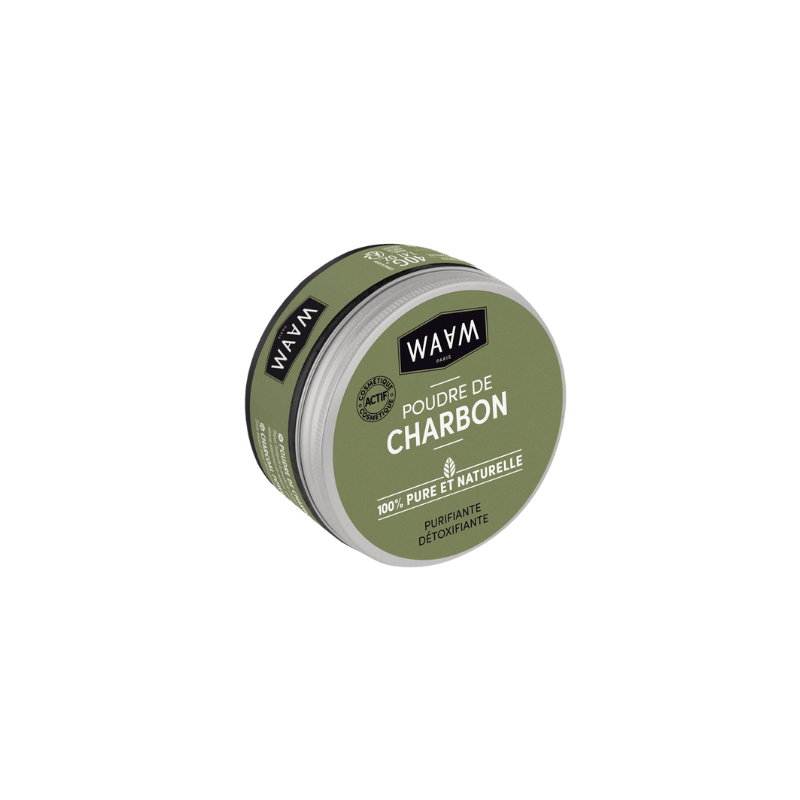 WAAM Poudre de Charbon Végétal 40gr