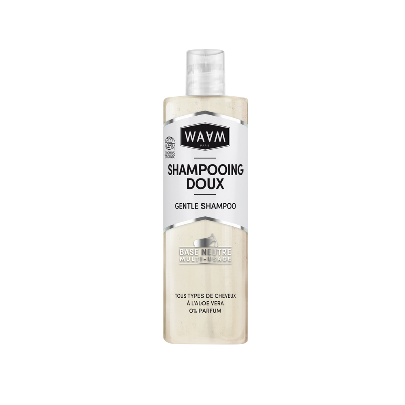 WAAM Shampooing Doux certifiée BIO 400 ml