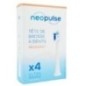 NEOPULSE Recharge 4 Tetes de Brosse à Dent Ultra Souple Blanc