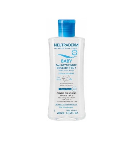 Neutraderm Baby Eau Nettoyante Douceur 3en1 200ml