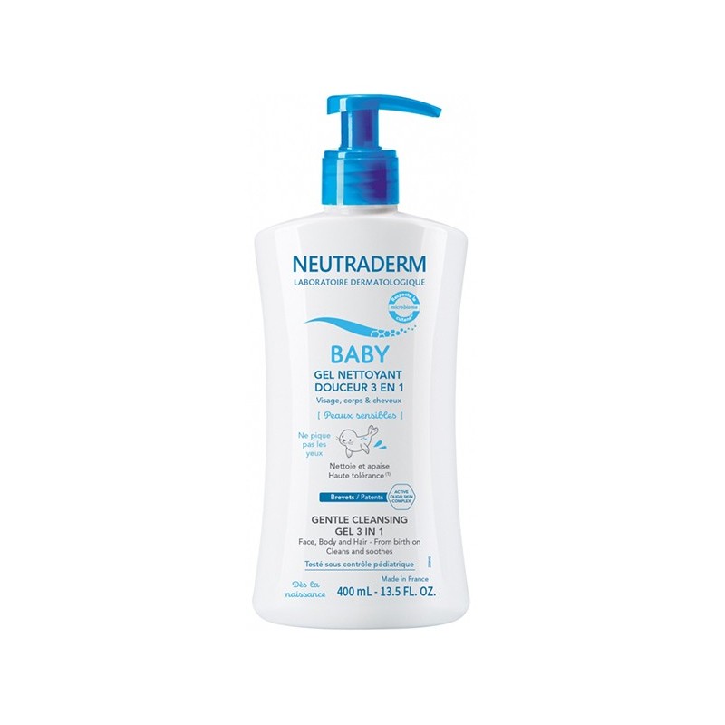 Neutraderm baby GEl Nett douceur 3en1 400ml