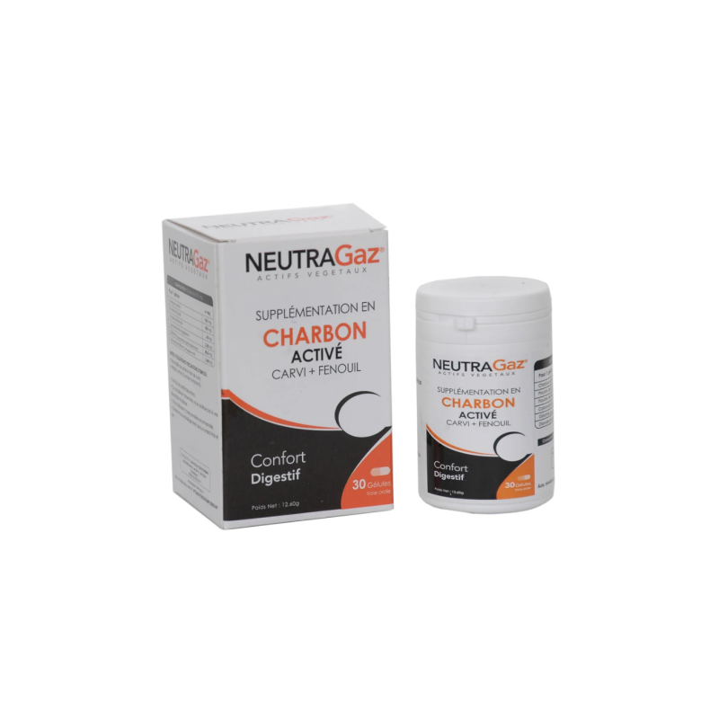 Neutragaz Charbon Active 30 Gelules