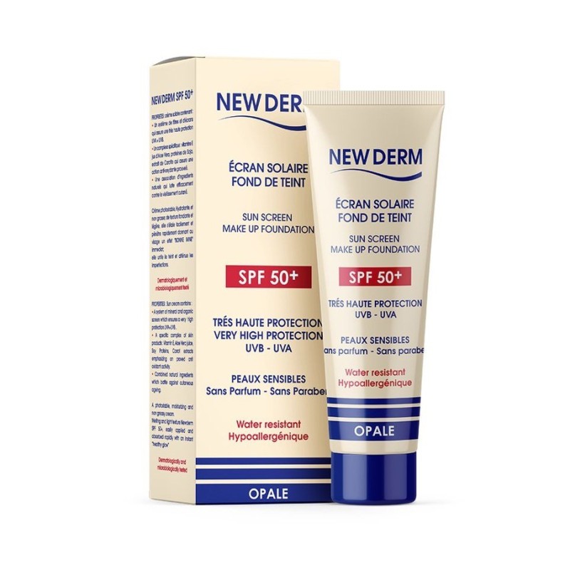 NEW DERM Crème solaire SPF50+ Opale