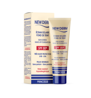 NEW DERM Crème solaire SPF50+ PRINCESSE