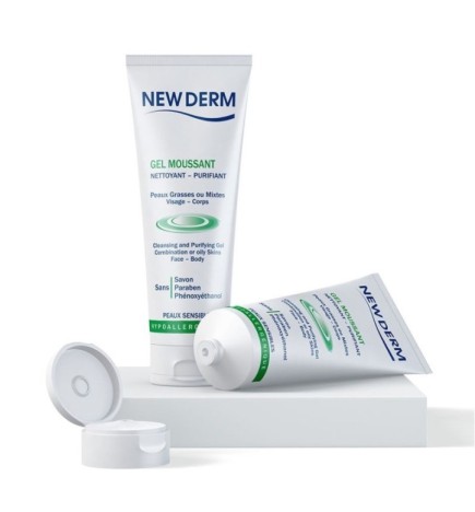 NEW DERM GEL MOUSSANT PURIFIANT 250 ML