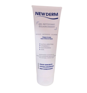 New Derm Gel Nettoyant Eclaircissante 250ml