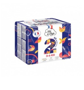 Nid d’ange Couche Taille 2 3/6kg 32pieces