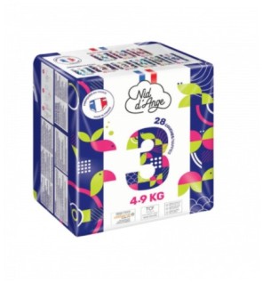 Nid D’ange Couche Taille 3 4/9kg 28 Pieces