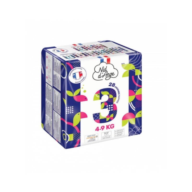 Nid D’ange Couche Taille 3 4/9kg 28 Pieces