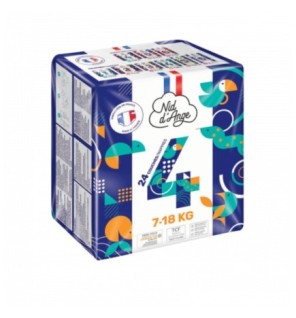 Nid d’ange Couche Taille 4 7/18kg 24 Pieces
