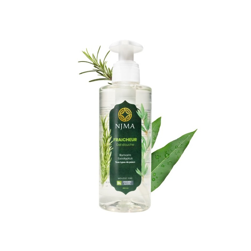 NJMA Fraicheur Gel Douche Romarin & eucalyptus 200ml