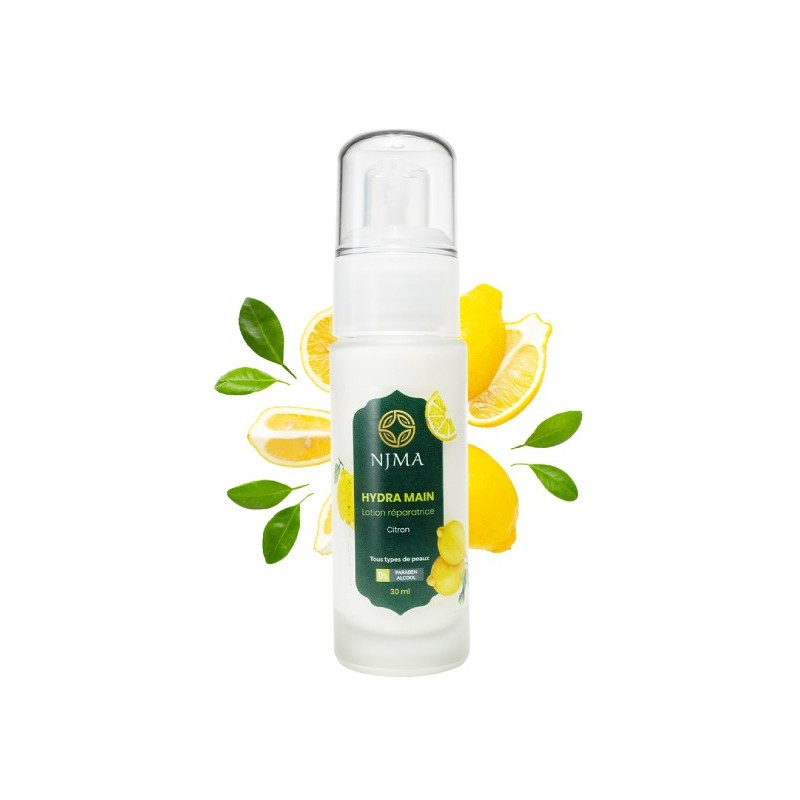 NJMA Hydra Main lotion reparatrice Citron 30ml