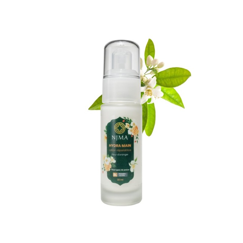 NJMA Hydra Main lotion reparatrice Fleur d’oranger 30ml