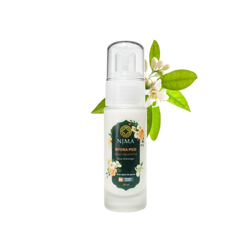 NJMA Hydra Pied lotion reparatrice Fleur d’oranger 30ml
