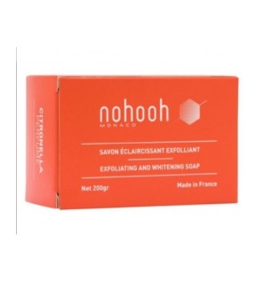 Nohooh savon eclaircissante exfoliant citronnelle 200g