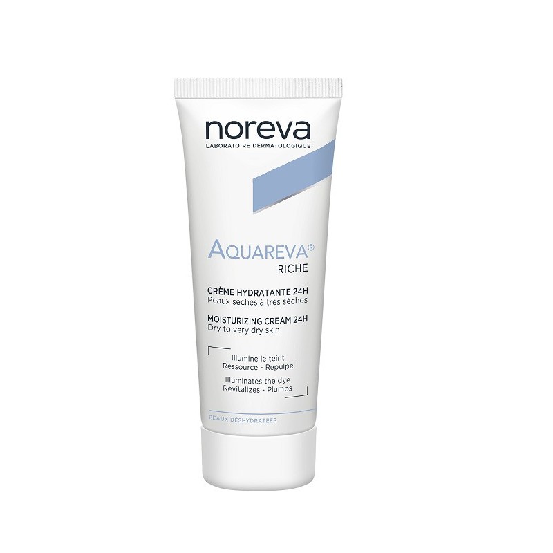 NOREVA AQUAREVA CRÈME HYDRATANTE 24H RICHE 40 ml