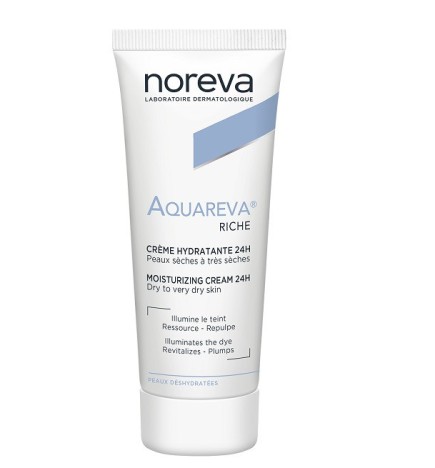 NOREVA AQUAREVA CRÈME HYDRATANTE 24H RICHE 40 ml