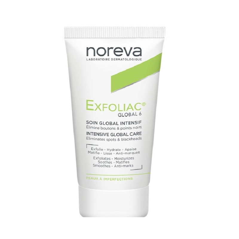 NOREVA EXFOLIAC GLOBAL 6 SOIN GLOBAL INTENSIF 30ml