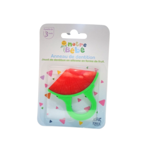 Notre Bebe Anneau Fruits Pastique +3m