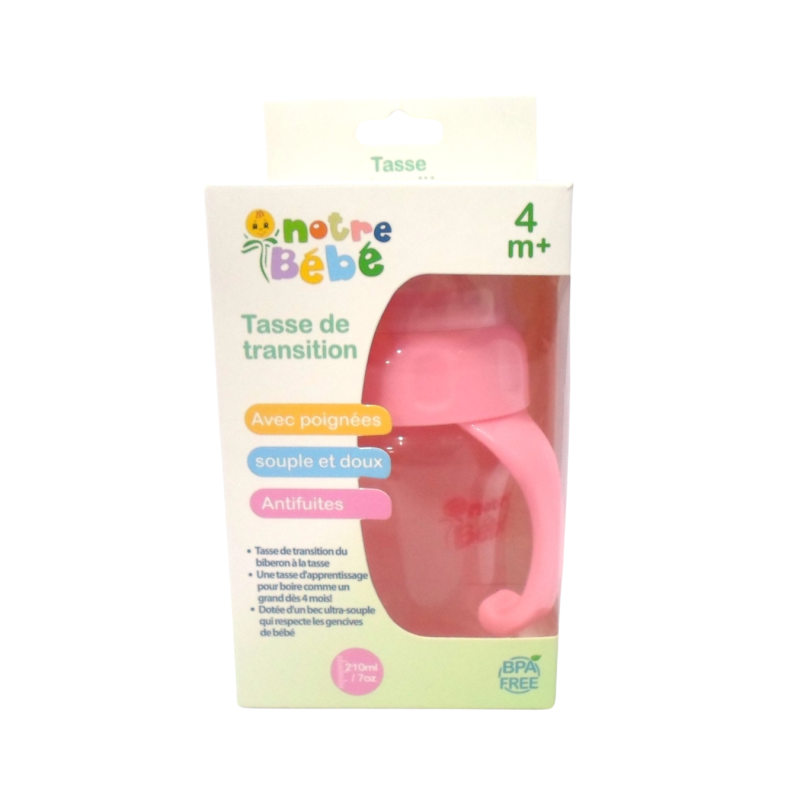Notre Bebe Tasse de Transition +4m 210ml