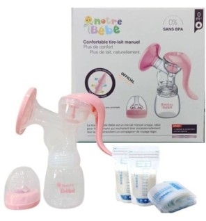 Notre Bébé Tire-lait confortable Manuel+ Reglable