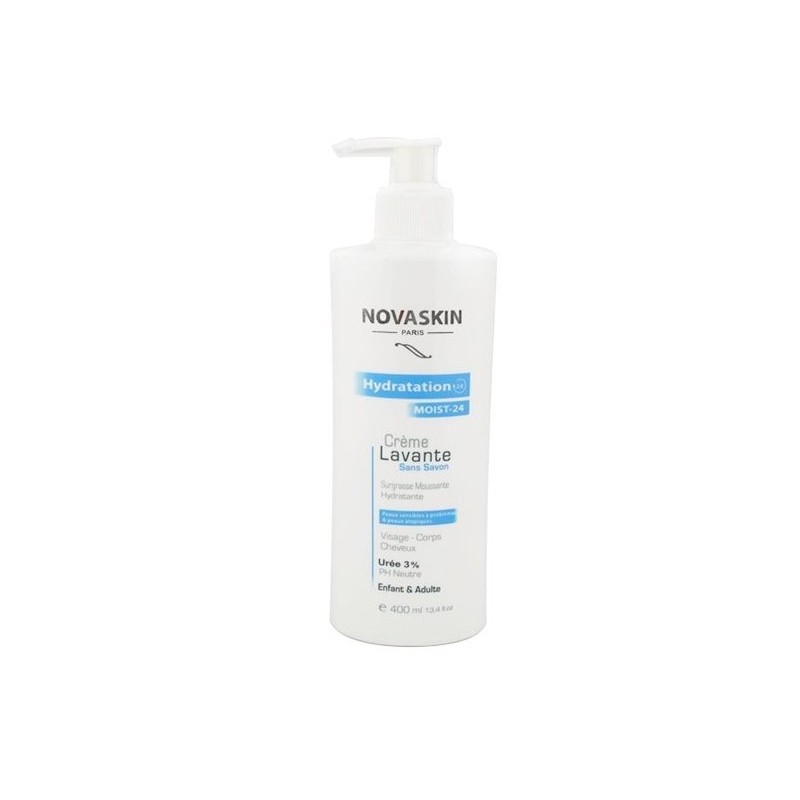 Novaskin Creme lavante Corps sans savon 400ml