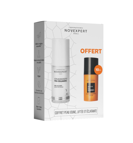 NOVEXPERT – Coffret Booster Pro Collagene+Mini Booster Vit C