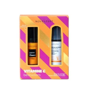 NOVEXPERT – Coffret Booster Vitamine C + Mini Mousse