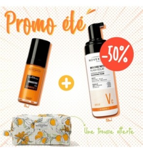 Novexpert Duo Booster Eclat Serum Booster Vitamine C+Mousse Flash Eclat -50%
