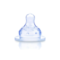 Nuby 2 Tetines Silicone Flux Variable 0-12m ID906
