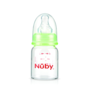 Nuby Biberon en verre Cl standard +0m 60ml