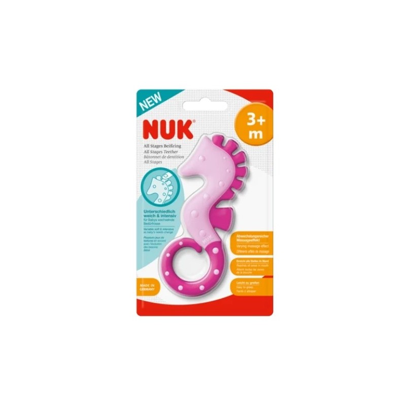 Nuk Anneau de Dentition Hippocampe 3m+