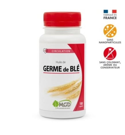 Mgd Nature Huile de Germe de ble 100 gelules
