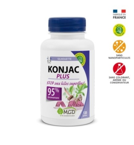 Mgd Nature Konjac plus 120 gelules