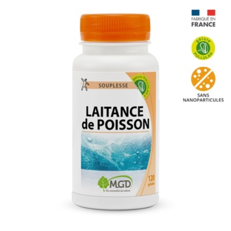 Mgd Nature Laittance de poisson 120 gelules