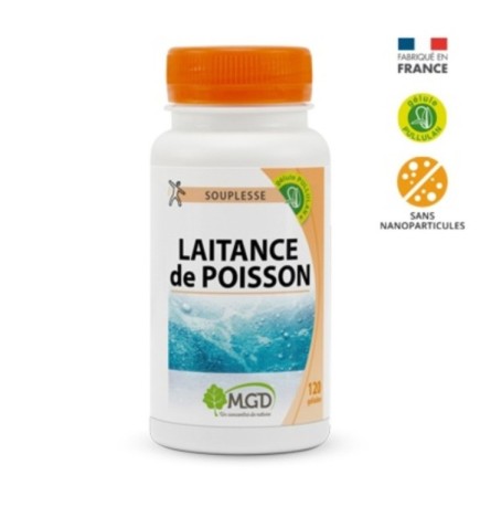 Mgd Nature Laittance de poisson 120 gelules