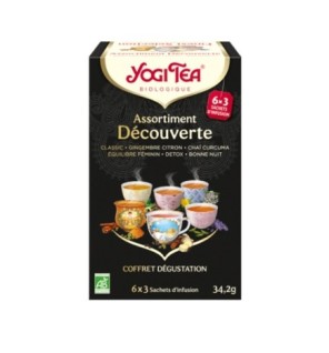 YOGI TEA ASSORTIMENT DÉCOUVERTE 17 X 2G