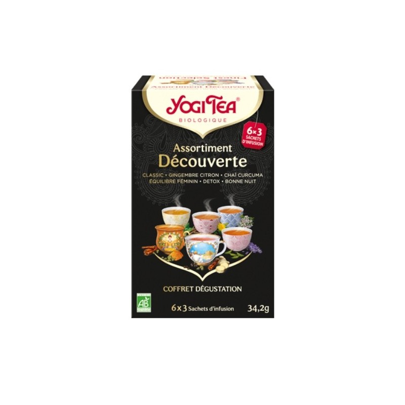 YOGI TEA ASSORTIMENT DÉCOUVERTE 17 X 2G