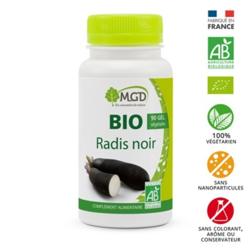 Mgd Nature Radis Noir 90 gelules