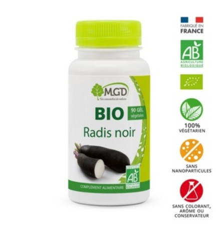 Mgd Nature Radis Noir 90 gelules