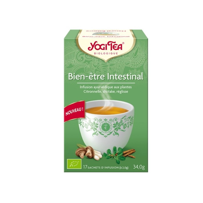 YOGI TEA BIEN ETRE INTESTINAL 17 X 2G
