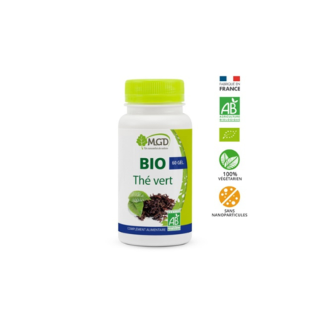 Mgd Nature Thé Vert 60 Gélules