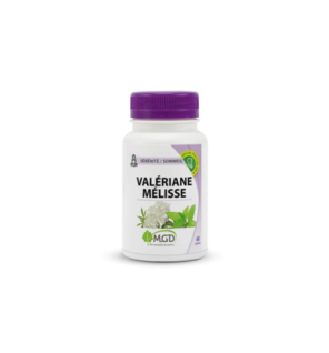 Mgd Nature Valériane et Mélisse – 60 Gélules