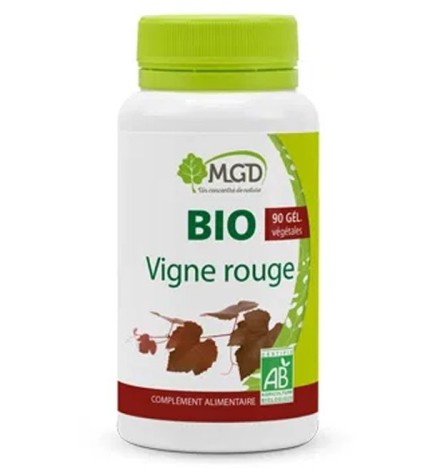 Mgd Nature Vigne Rouge Bio – 90 Gélules