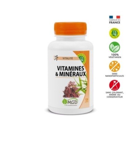 MGD Vitamines & Mineraux 120 Gelules