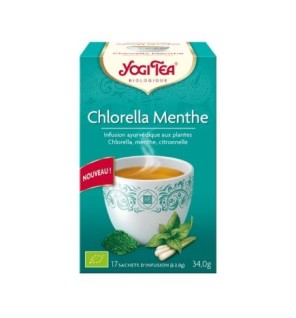 YOGI TEA CHLORELLA MENTHE 17 X 2G