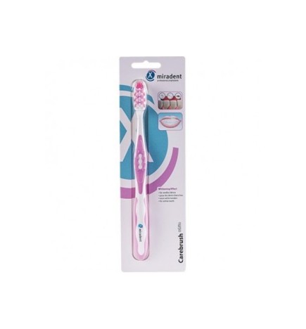 Miradent Brosse à dent Carebrush White Rose