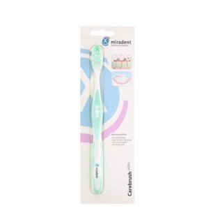 Miradent Brosse à dent Carebrush White Verte